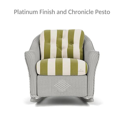 Reflections Lounge Rocker Chair with Ottoman Set 3PC