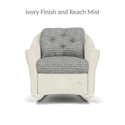 Reflections Lounge Rocker Chair with Ottoman Set 3PC