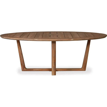 Reflections Teak Dining Table with Swivel Chair Set 7PC