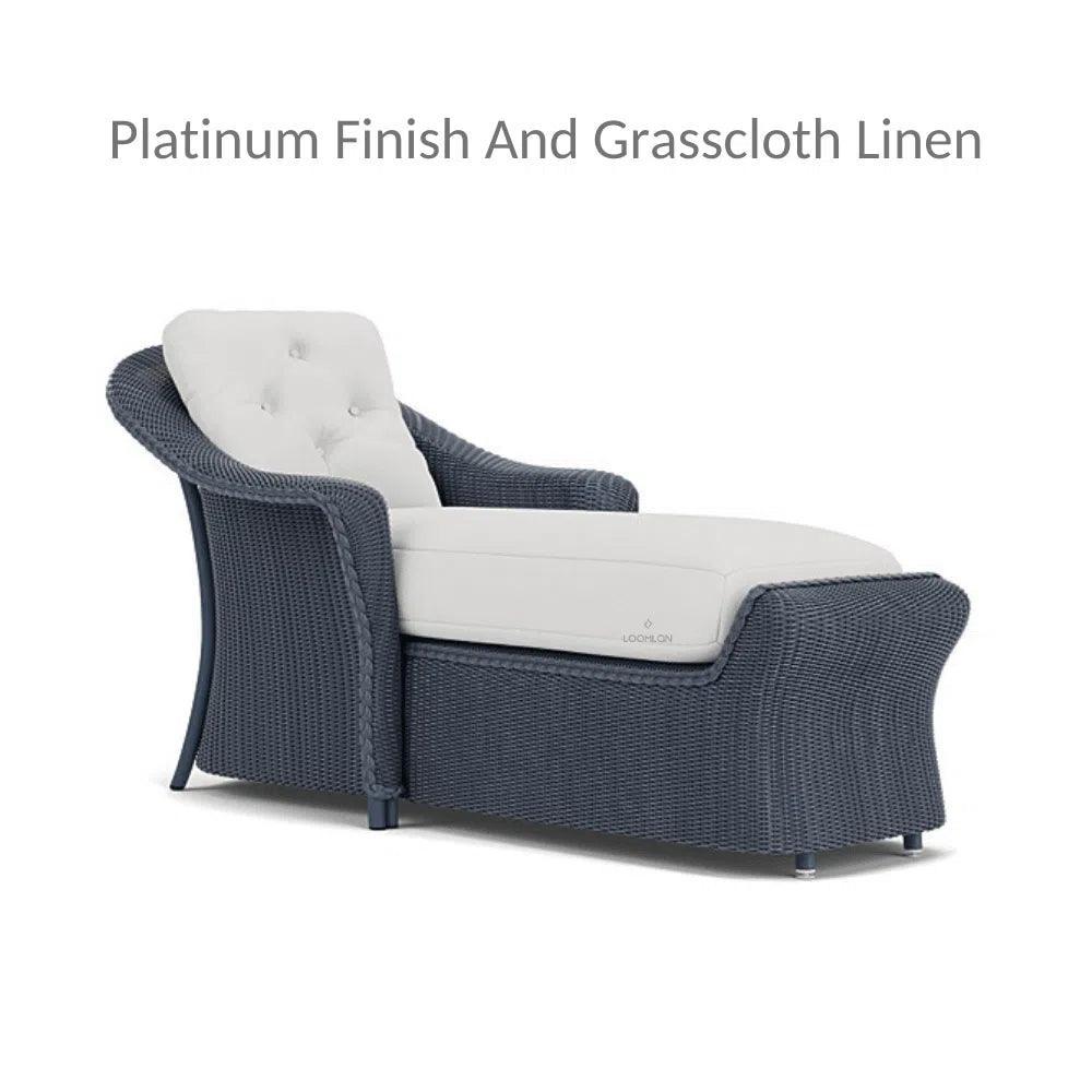 Reflections Day Chaise Lounger with Side Table Set 2PC