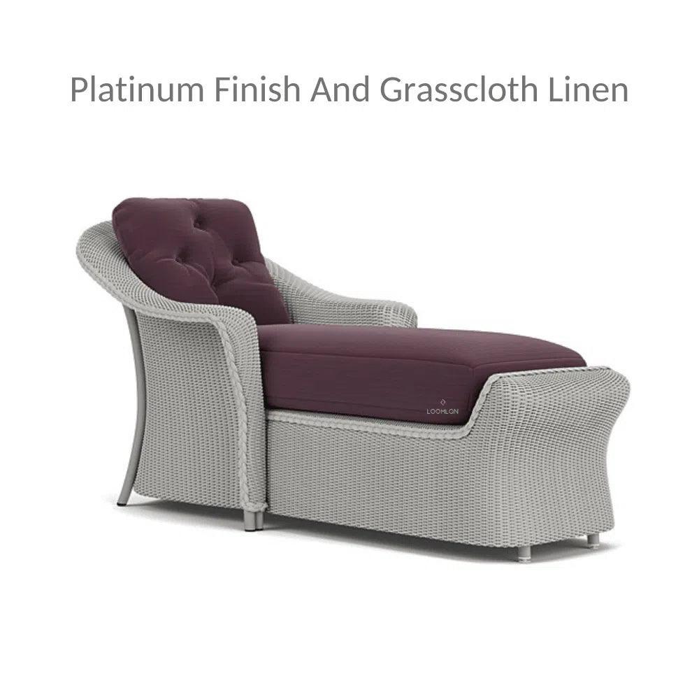 Reflections Day Chaise Lounger with Side Table Set 2PC