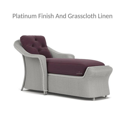 Reflections Day Chaise Lounger with Side Table Set 2PC
