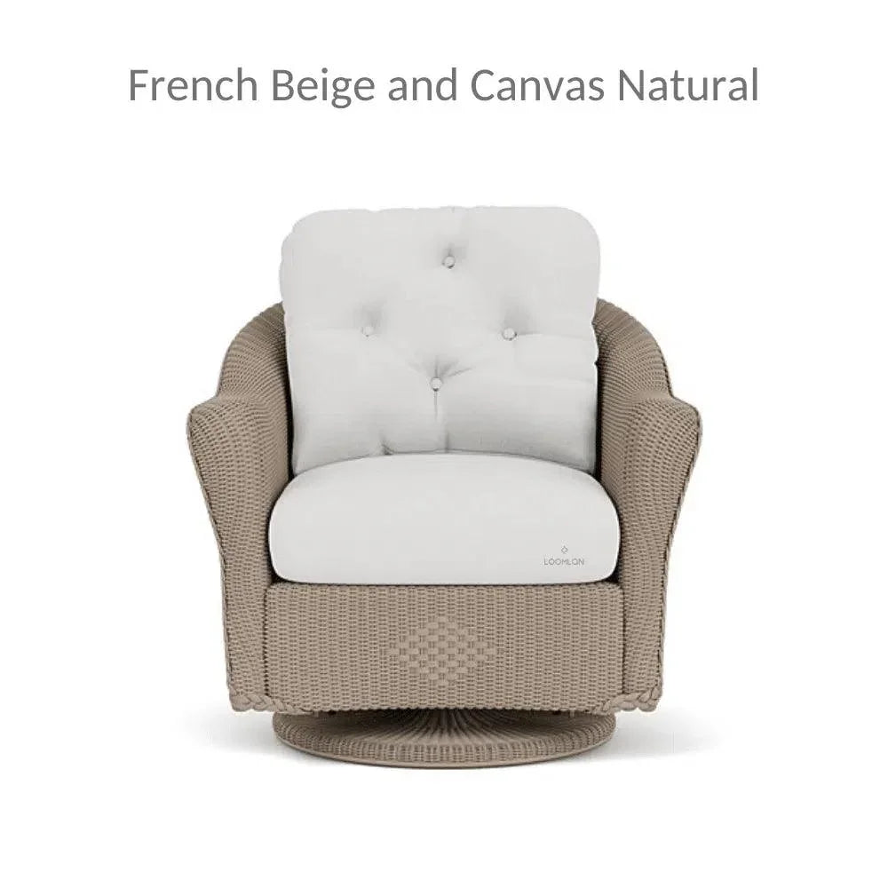 Reflections Swivel Rocker Lounge Chair with Sunbrella Cushion