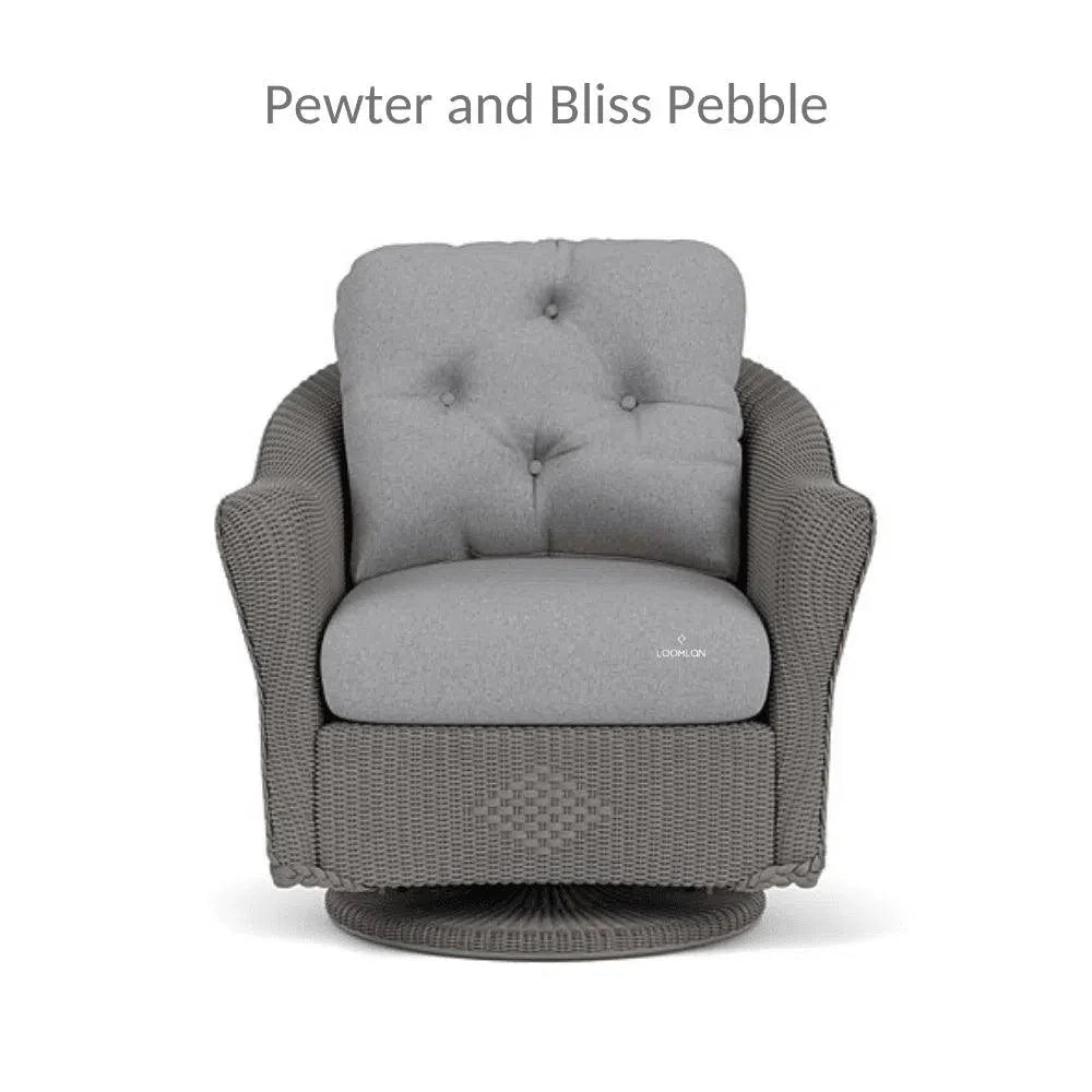 Reflections Swivel Rocker Lounge Chair with Sunbrella Cushion