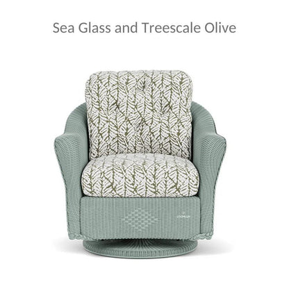Reflections Swivel Rocker Lounge Chair with Sunbrella Cushion