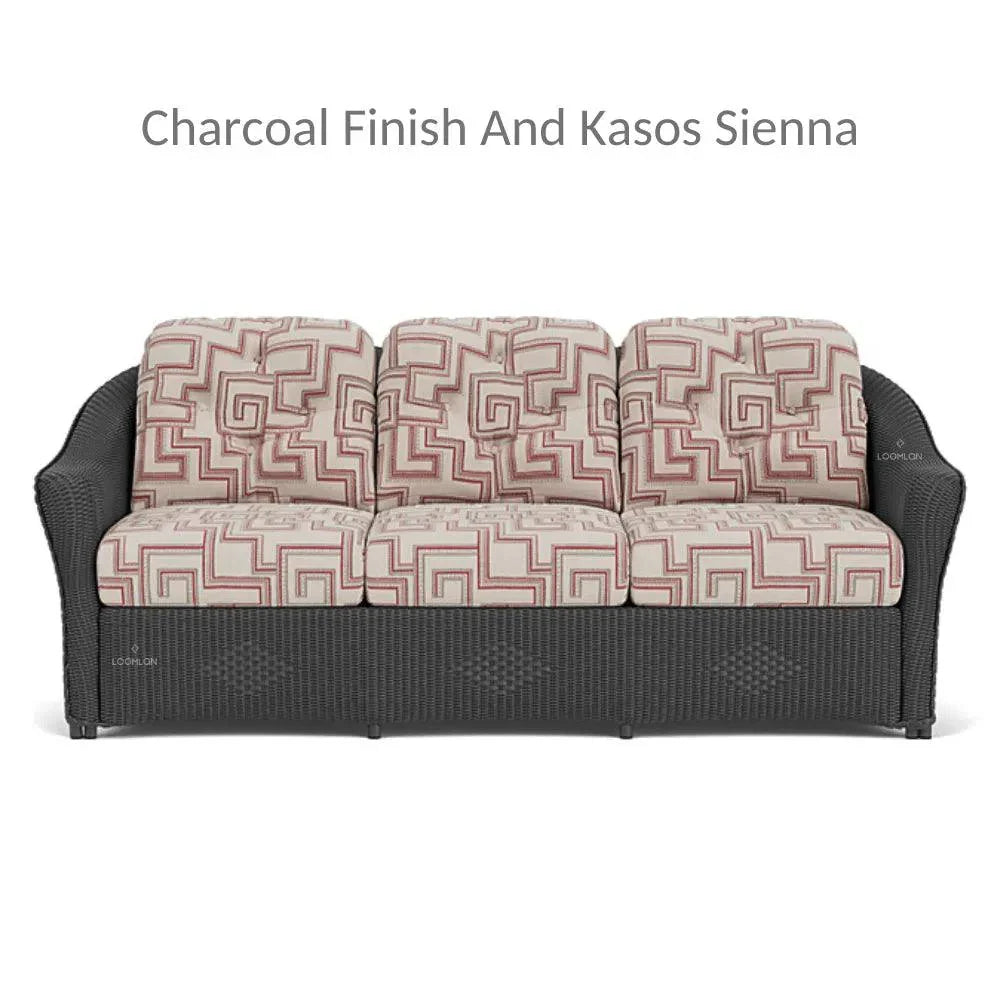 Reflections Wicker 3-Seater Sofa with Coffee Table Set 2PC