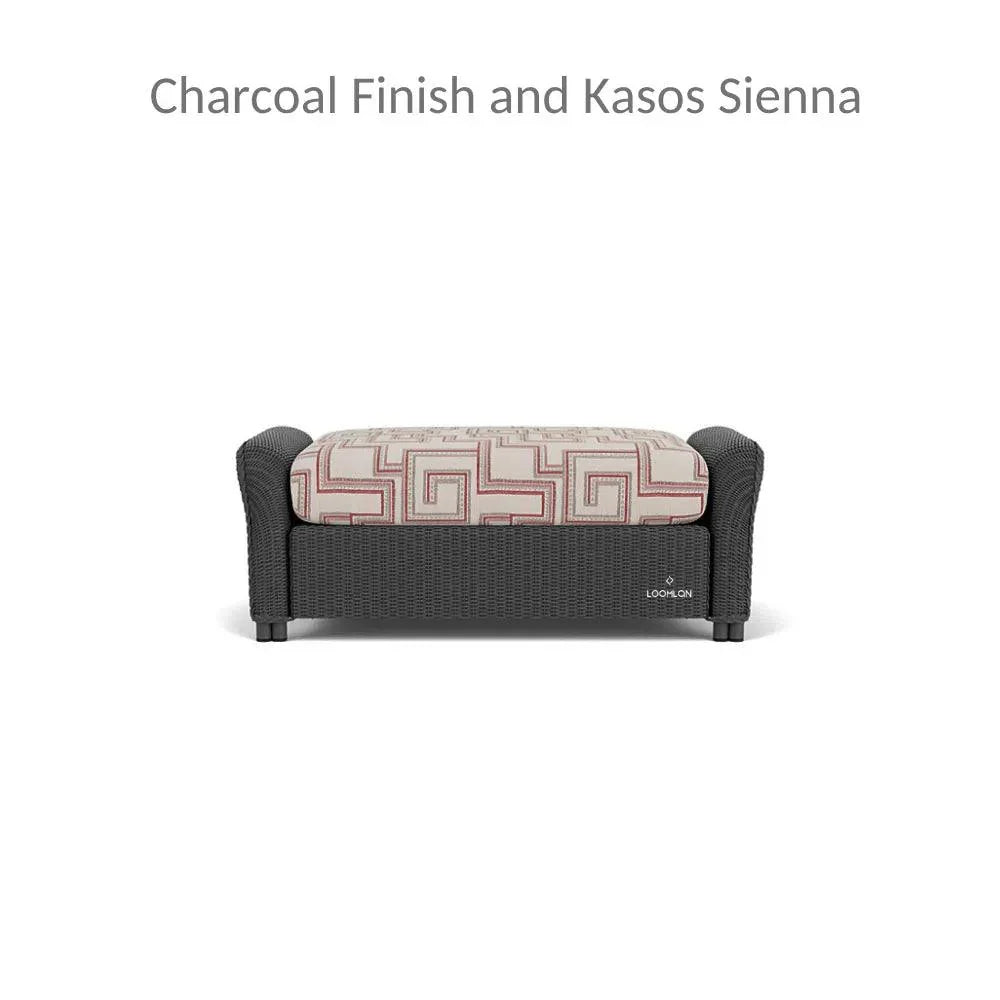 Reflections Wicker 42" Large Ottoman Sunbrella Cushion