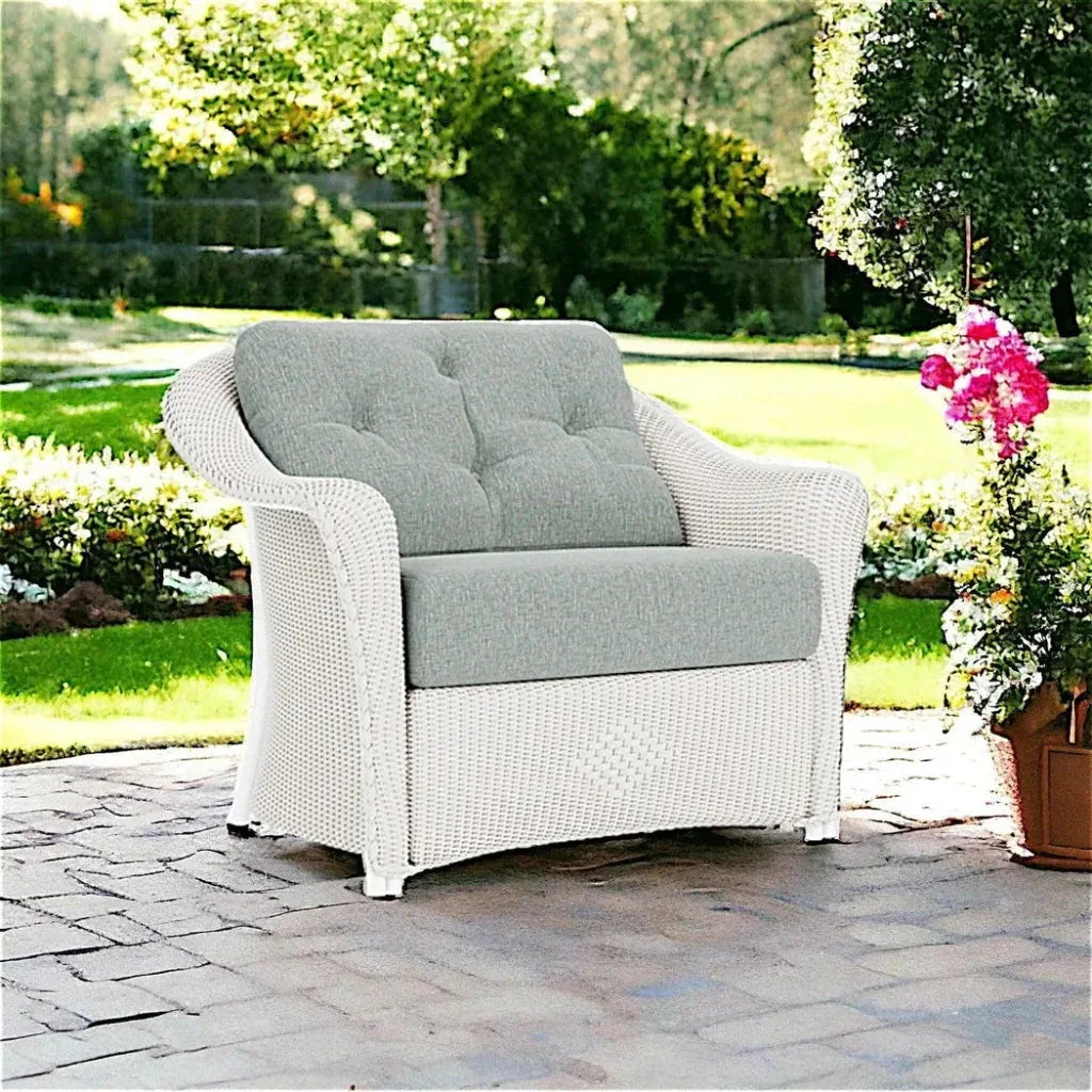 Reflections Wicker Chair with Sunbrella Cushions