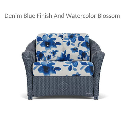 Reflections Wicker Chair with Sunbrella Cushions