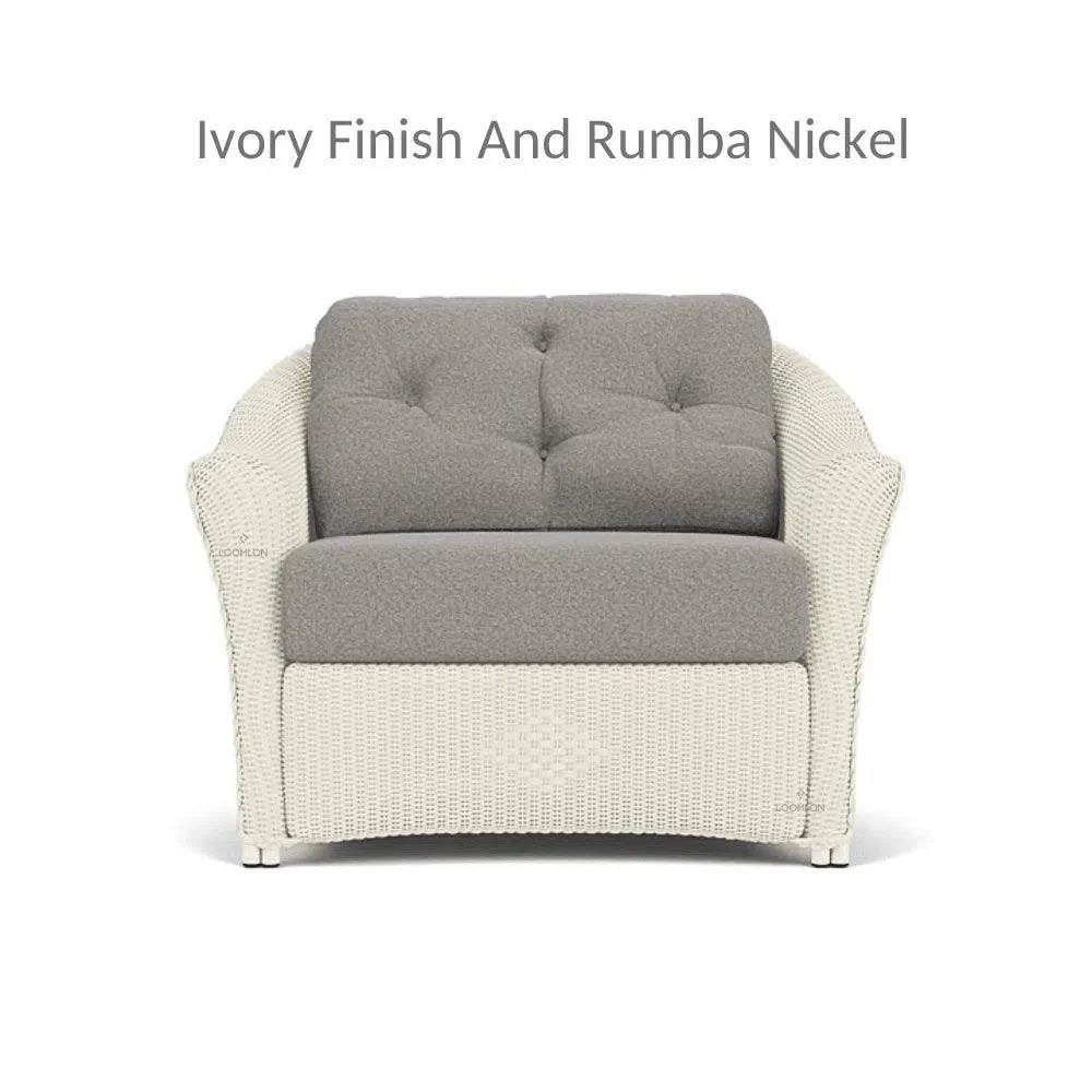 Reflections Wicker Chair with Sunbrella Cushions