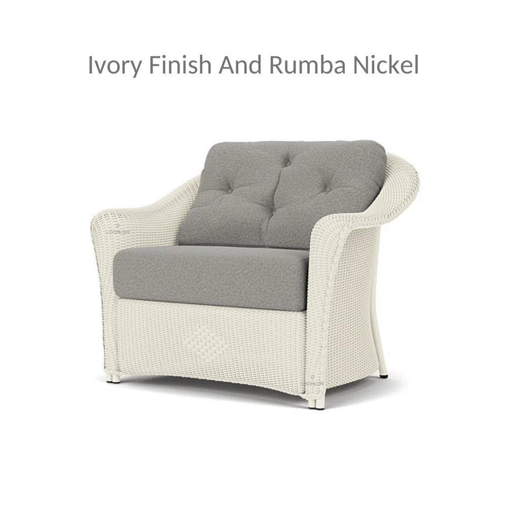 Reflections Wicker Chair with Sunbrella Cushions