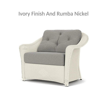 Reflections Wicker Chair with Sunbrella Cushions