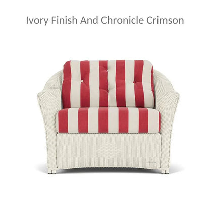 Reflections Wicker Chair with Sunbrella Cushions