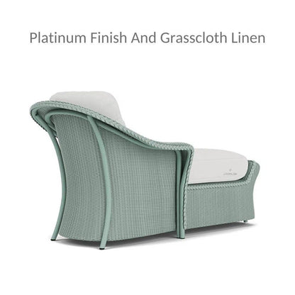 Reflections Wicker Day Chaise Lounge with Sunbrella Cushions