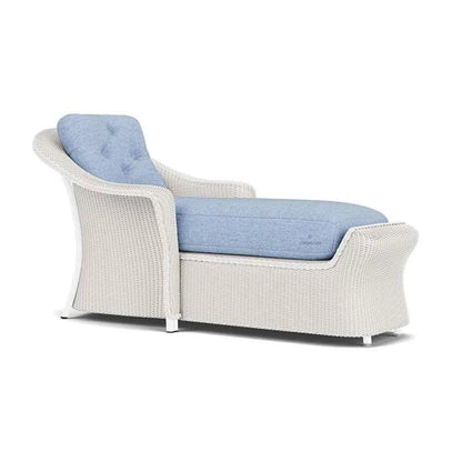 Reflections Wicker Day Chaise Lounge with Sunbrella Cushions