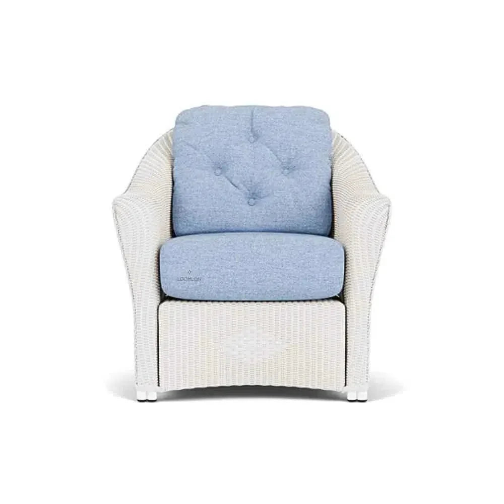 Reflections Wicker Lounge Chair with Sunbrella Cushions