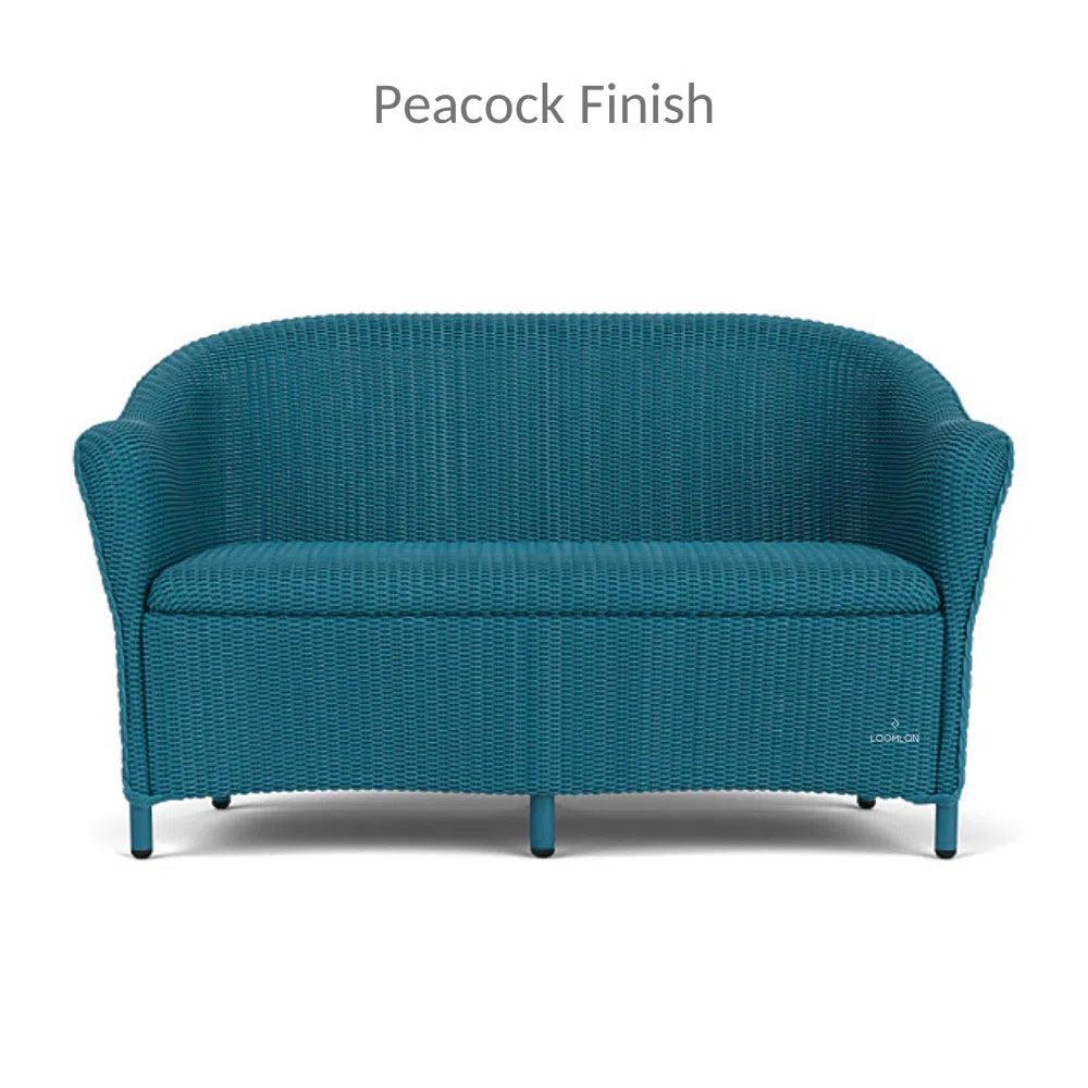 Reflections Wicker Padded Seat Loveseat