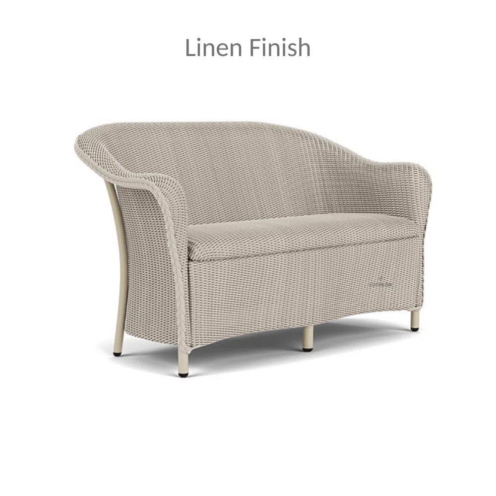 Reflections Wicker Padded Seat Loveseat
