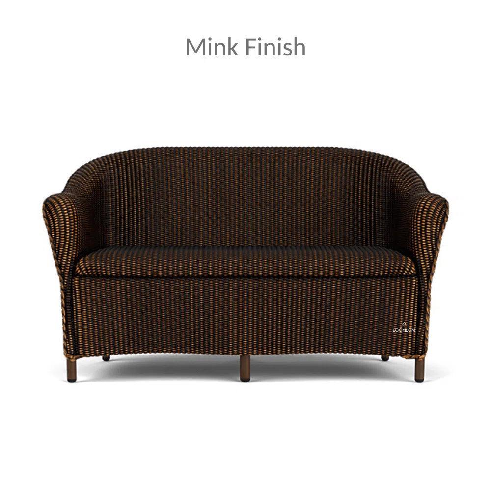 Reflections Wicker Padded Seat Loveseat