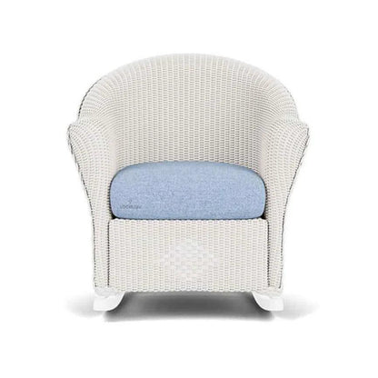 Reflections Wicker Porch Rocker Chair with Sunbrella Cushion