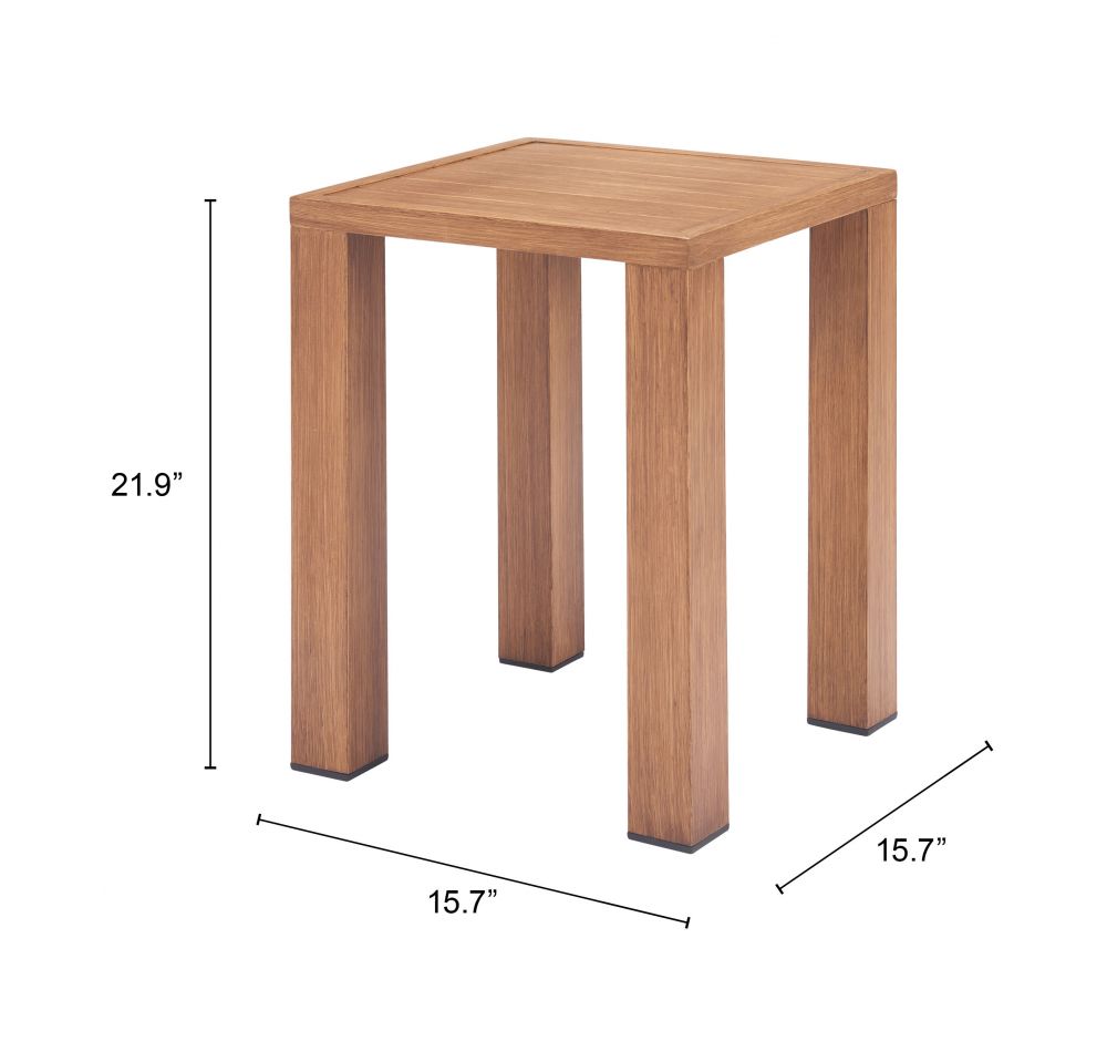 Regels Aluminum Outdoor Side Table