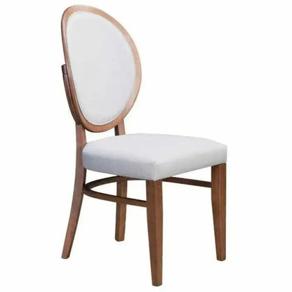 Regents Dining Chair 2PC Walnut & Gray