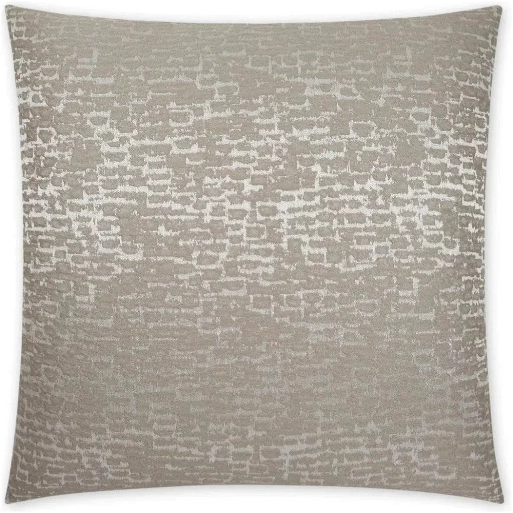 Regine Driftwood Glam Taupe Large Throw Pillow Insert