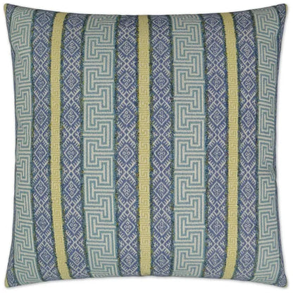 Regis Blue Throw Pillow With Insert