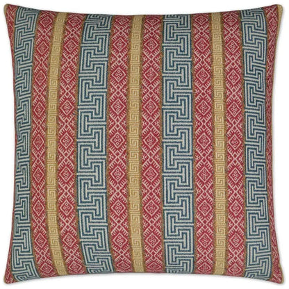 Regis Red Throw Pillow With Insert