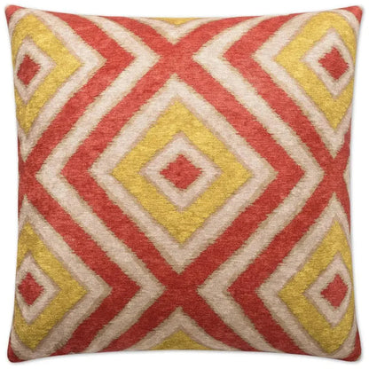 Registan Tomato Red Throw Pillow With Insert