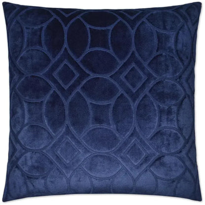 Reidshire Blue Throw Pillow With Insert