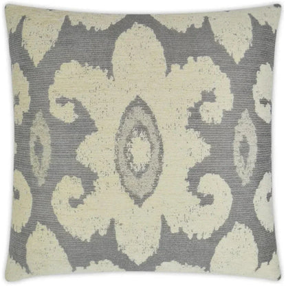 Rekha Grey Grey Throw Pillow With Insert