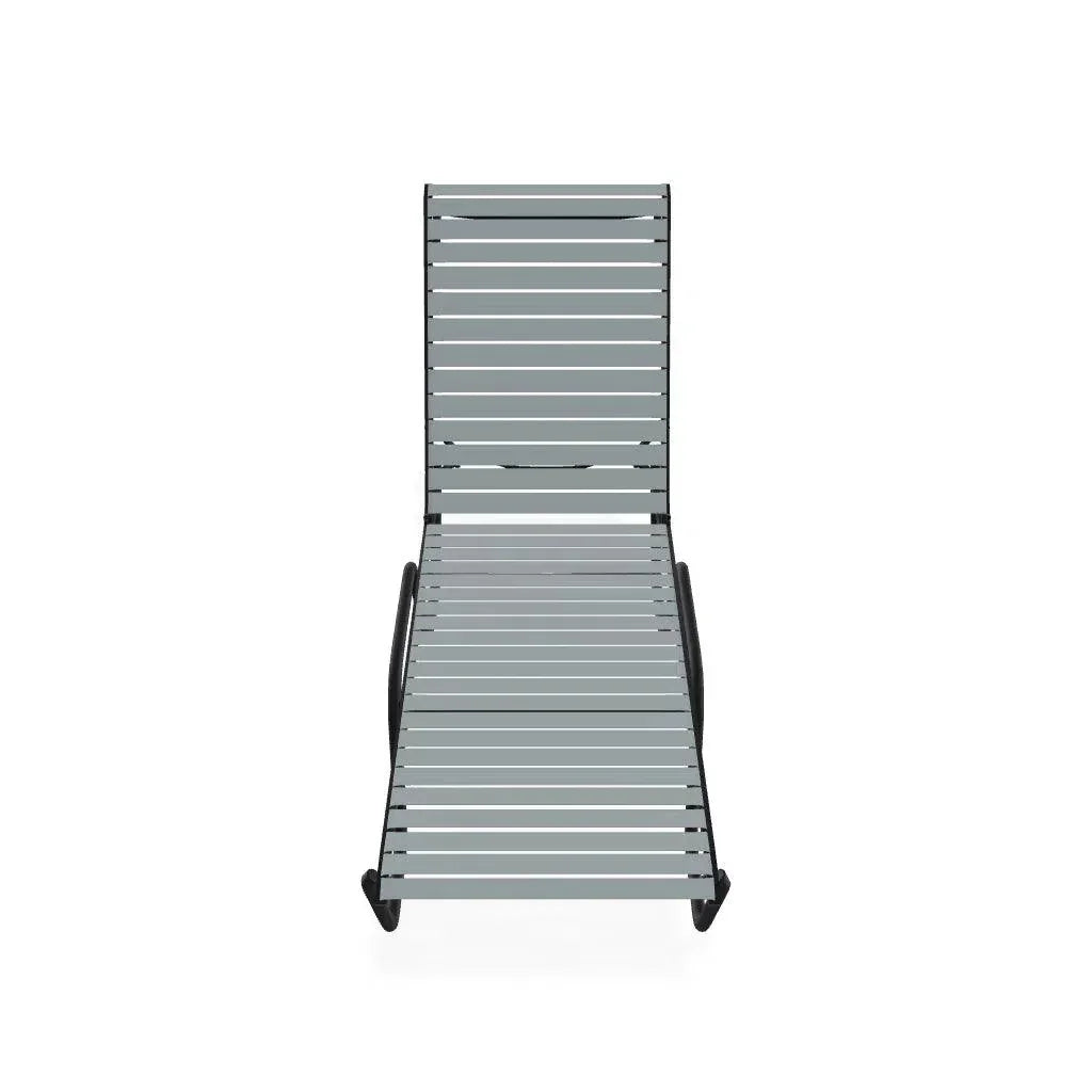Reliance 4-Posiion Lay-flat Stacking Armless Outdoor Chaise