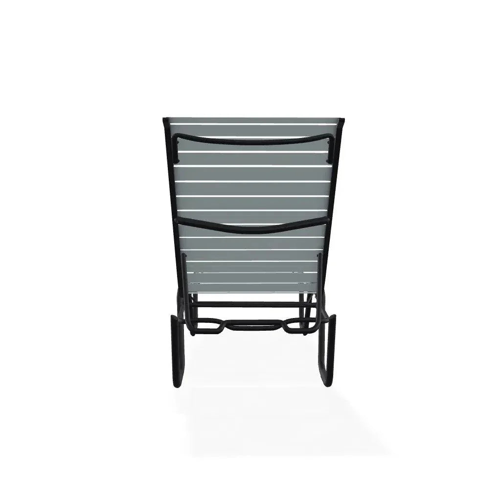 Reliance 4-Posiion Lay-flat Stacking Armless Outdoor Chaise
