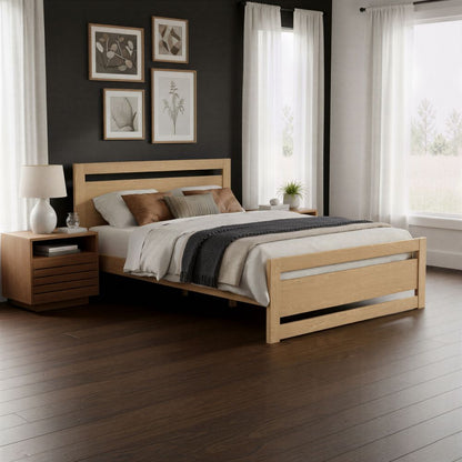 Repos Modern Wooden Queen Bed