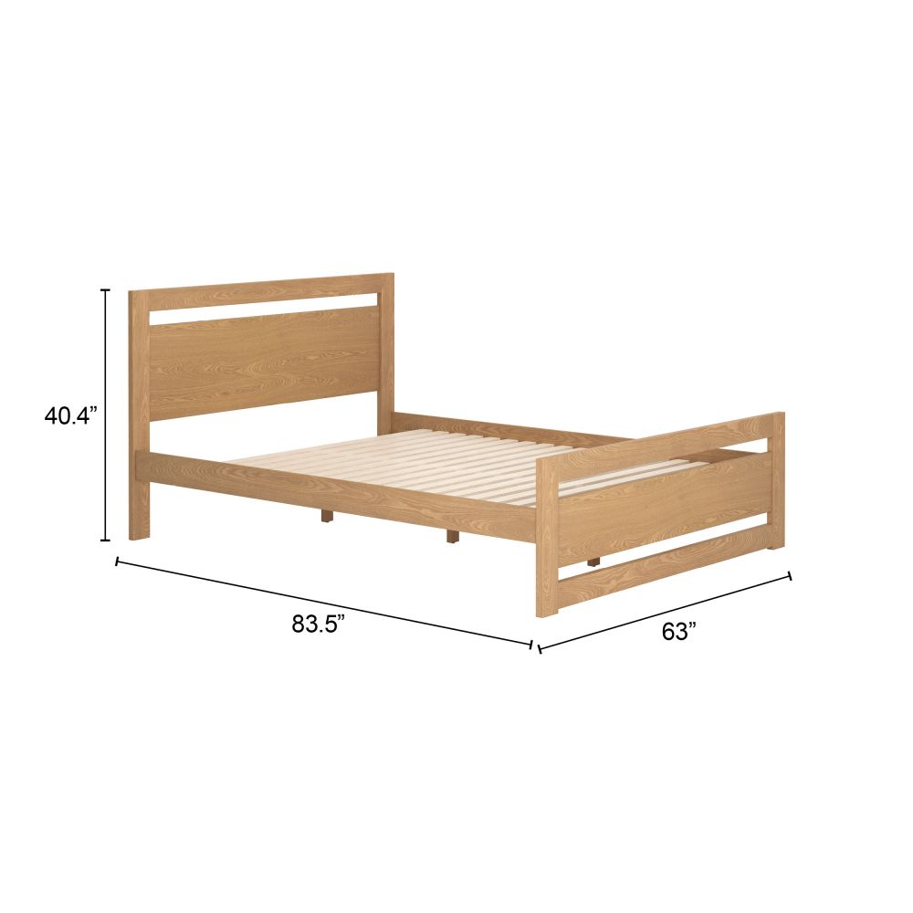 Repos Modern Wooden Queen Bed