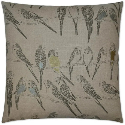 Retweet Brown Throw Pillow With Insert