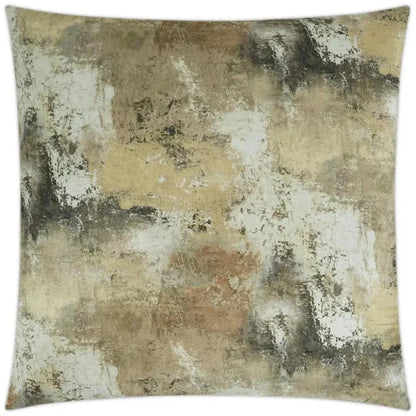 Reverie Topaz Brown Throw Pillow With Insert