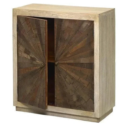 Rhowyn Wood Brown Accent Cabinet