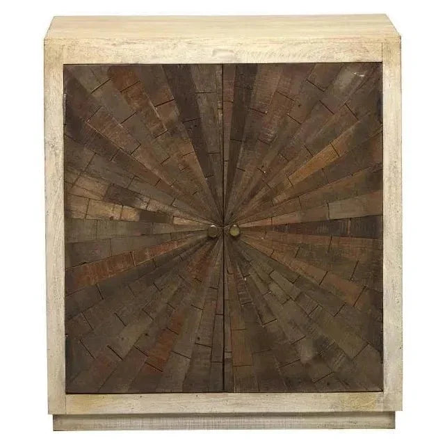 Rhowyn Wood Brown Accent Cabinet
