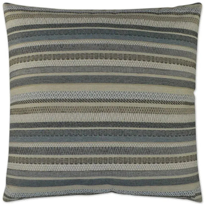 Rimini Grey Grey Throw Pillow With Insert