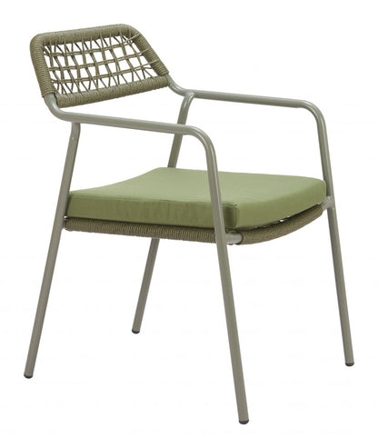Rio Olefin Fabric Outdoor Dining Chair 2PC