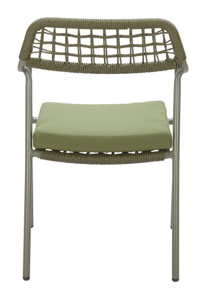 Rio Olefin Fabric Outdoor Dining Chair 2PC
