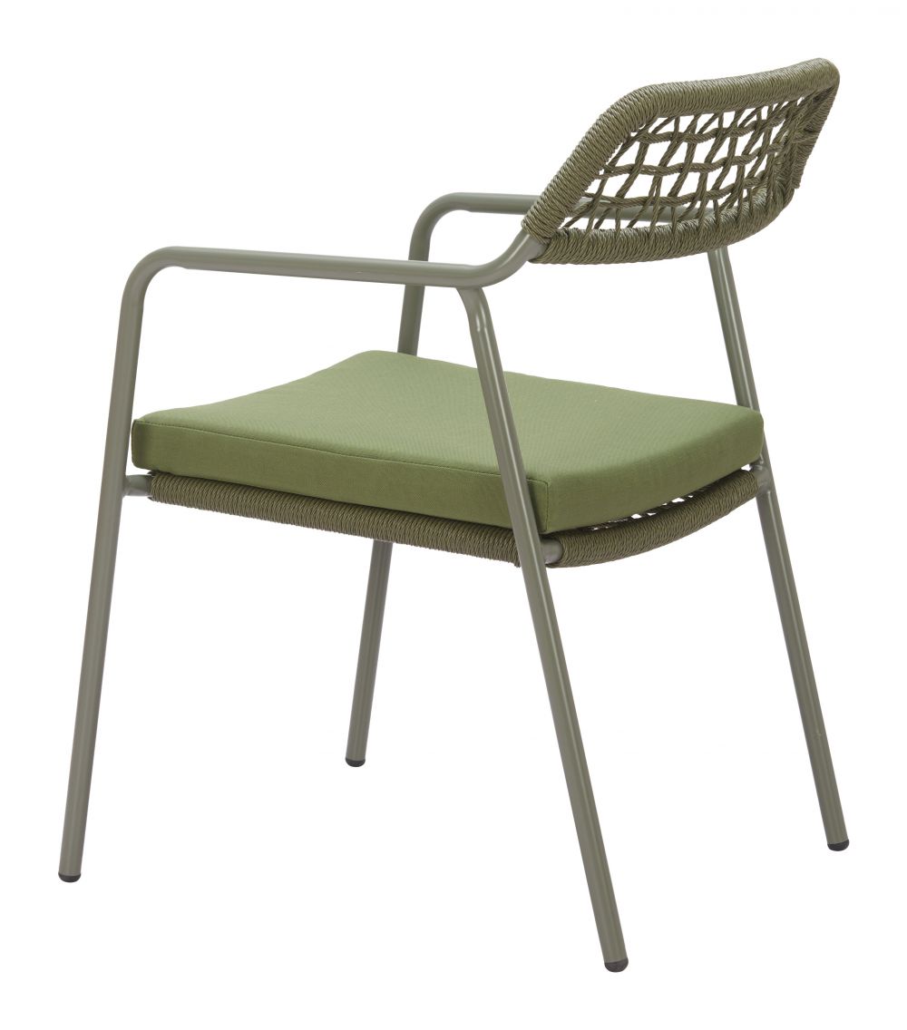Rio Olefin Fabric Outdoor Dining Chair 2PC