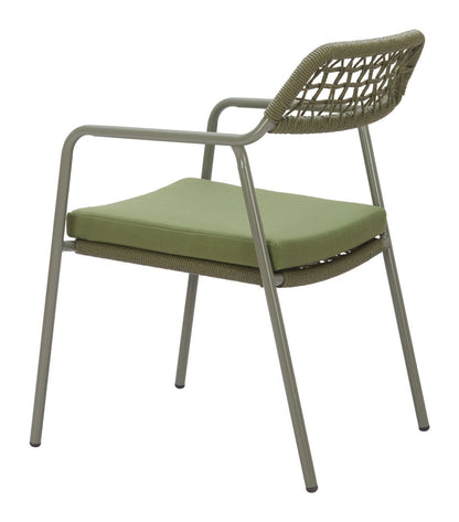 Rio Olefin Fabric Outdoor Dining Chair 2PC