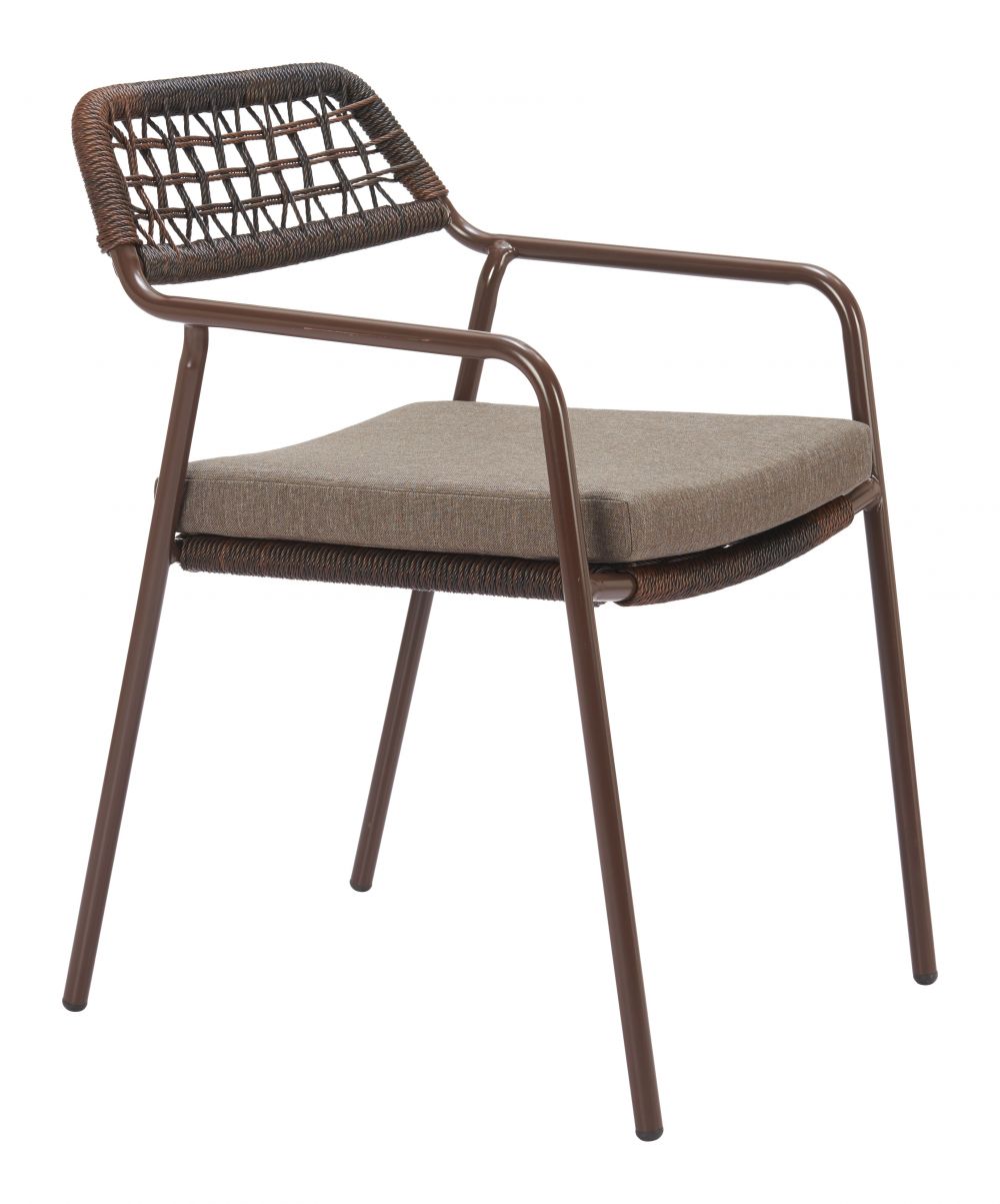 Rio Olefin Fabric Outdoor Dining Chair 2PC