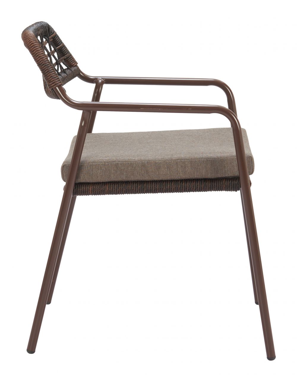 Rio Olefin Fabric Outdoor Dining Chair 2PC