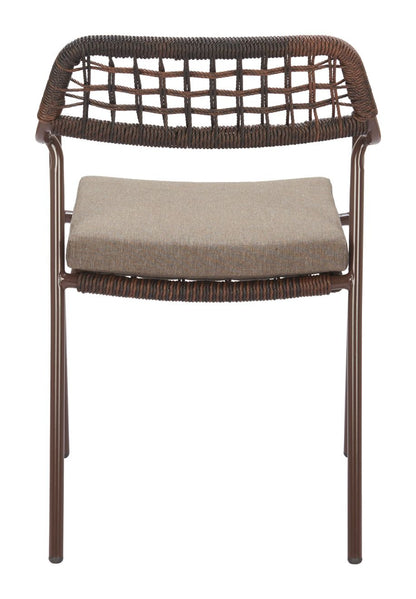 Rio Olefin Fabric Outdoor Dining Chair 2PC