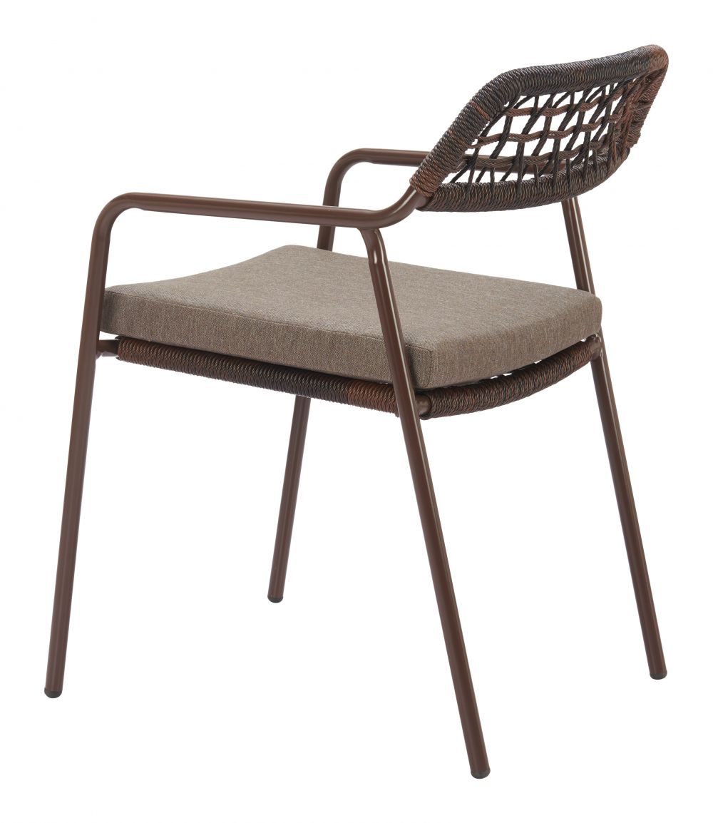 Rio Olefin Fabric Outdoor Dining Chair 2PC