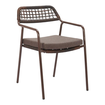 Rio Olefin Fabric Outdoor Dining Chair 2PC